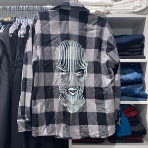 OG Badwood reflective flannel